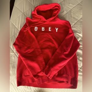 Obey Hoodie Size Large